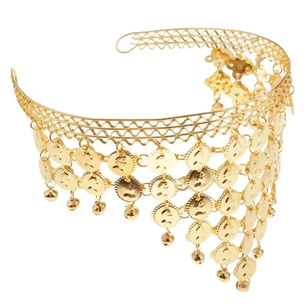 BELLY DANCE HEADBAND Indian Fancy Dress Costume Gypsy