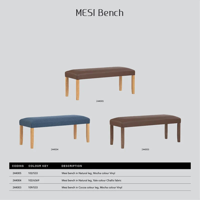 Bench Ottoman Mesi - Natural - Furniture