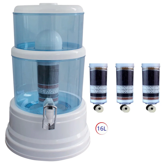 Bench Top Water Filter 16 Litre with 3 Fluoride Reduction