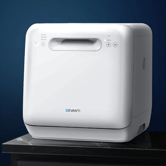 Benchtop Dishwasher 3-Place Countertop Dish Washer Cleaner