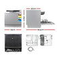 Benchtop Dishwasher 8 Place Settings - Silver - Appliances