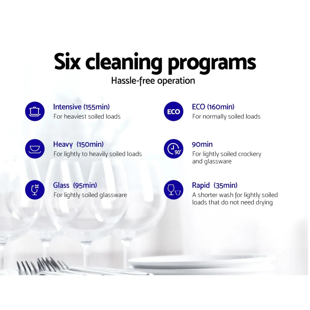 Benchtop Dishwasher Countertop Freestanding Dish Washer