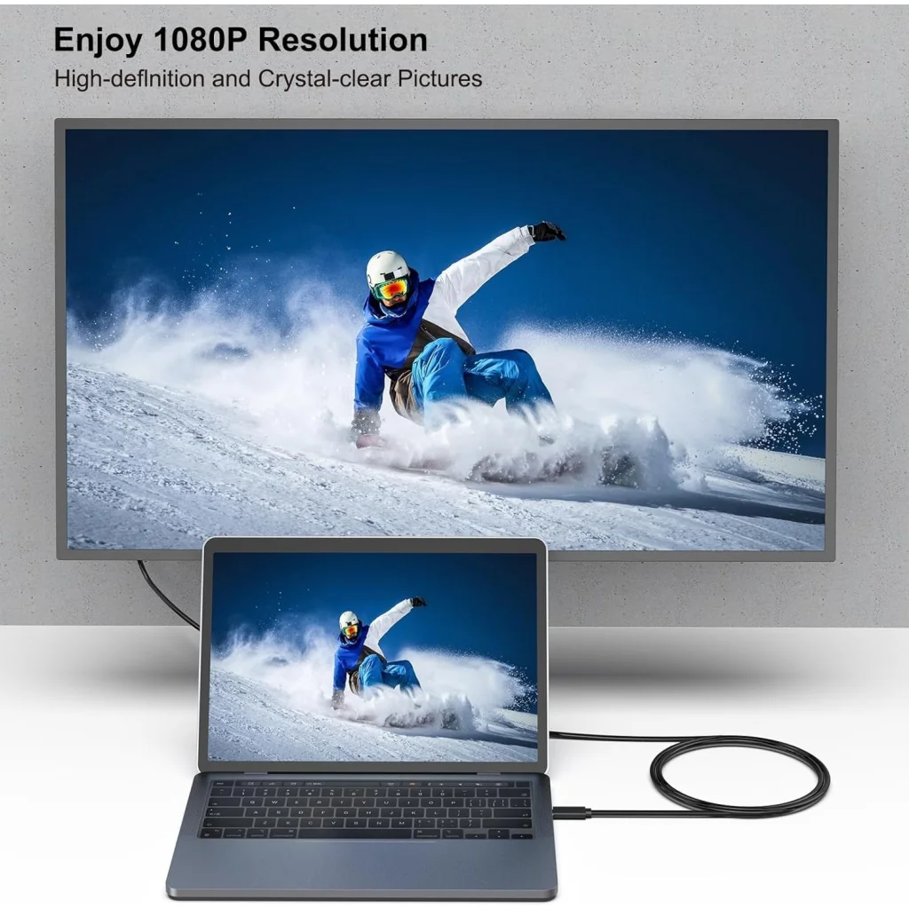 BENFEI USB C to DVI Cable 1.8m - Electronics > Computer