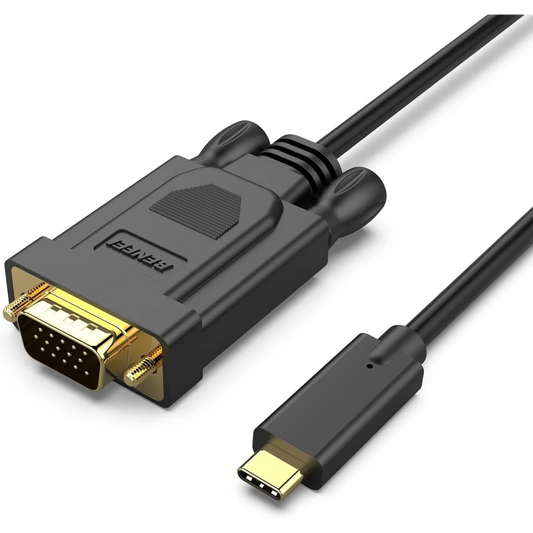 BENFEI USB C to VGA 1.8m (6 Feet) Cable - Electronics >