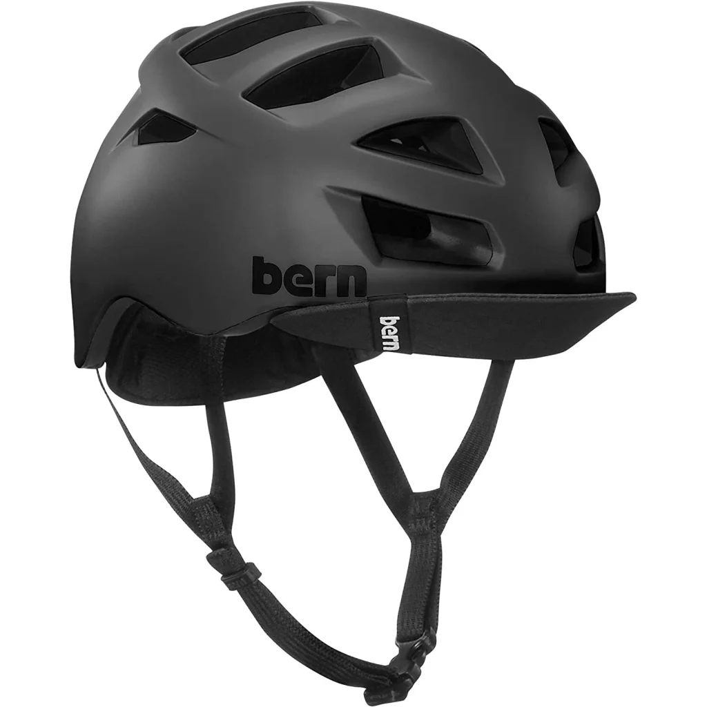 Bern Men’s Allston Cycling Bike Helmet with Flip Visor