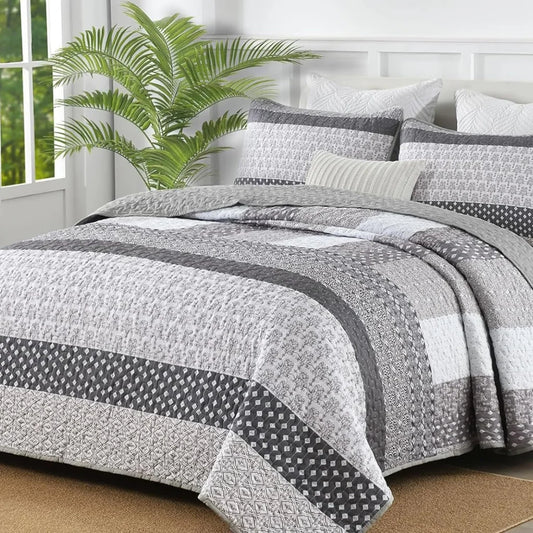Bespoke Quilted Bedspread & Pillowcases Set - Tailored