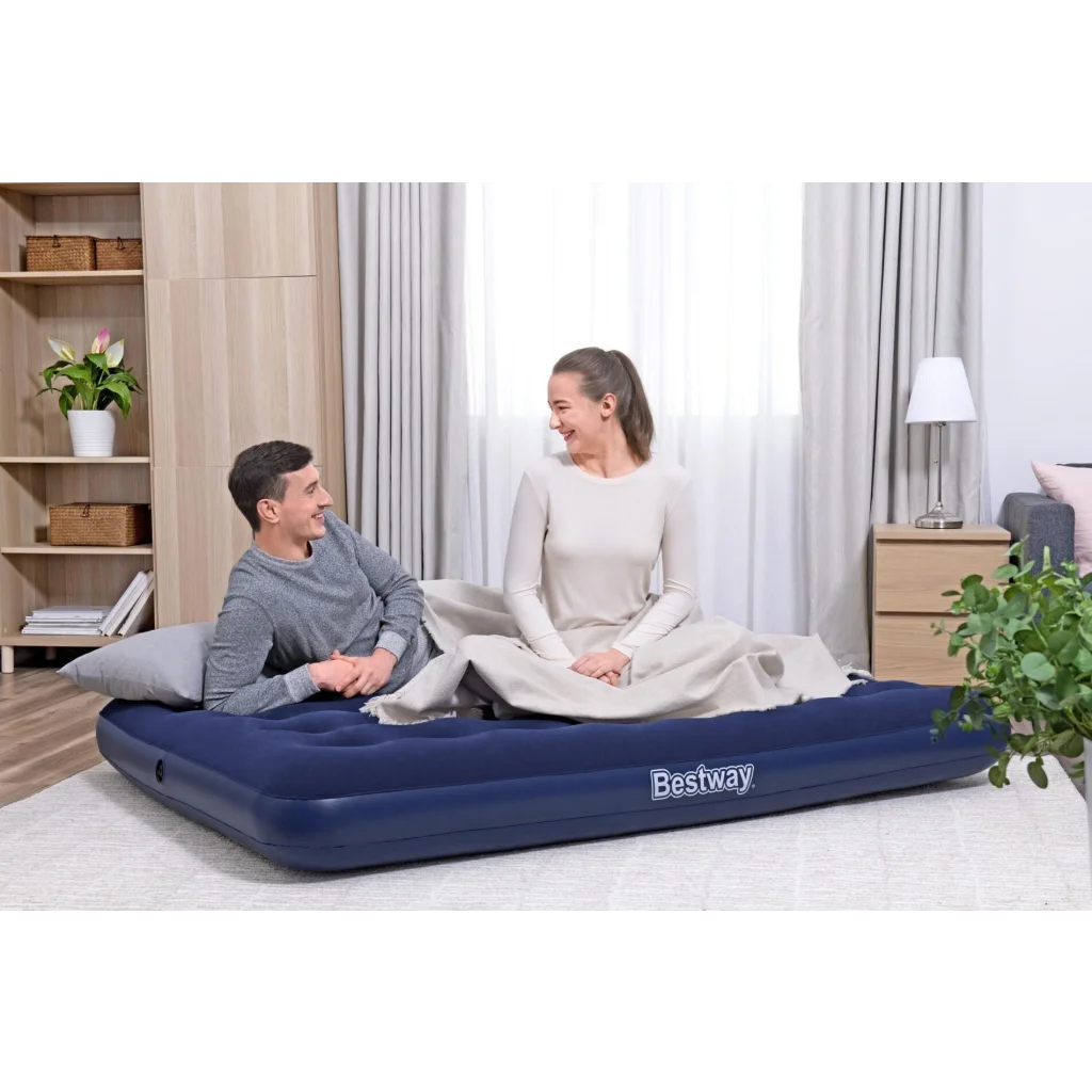 Bestway 1.91m x 1.37m x 22cm Air Mattress Full Inflatable