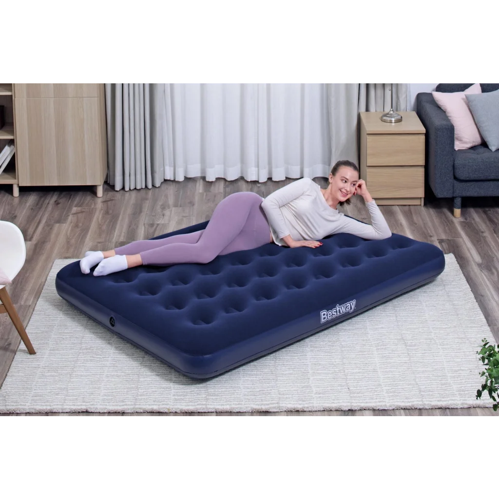 Bestway 1.91m x 1.37m x 22cm Air Mattress Full Inflatable
