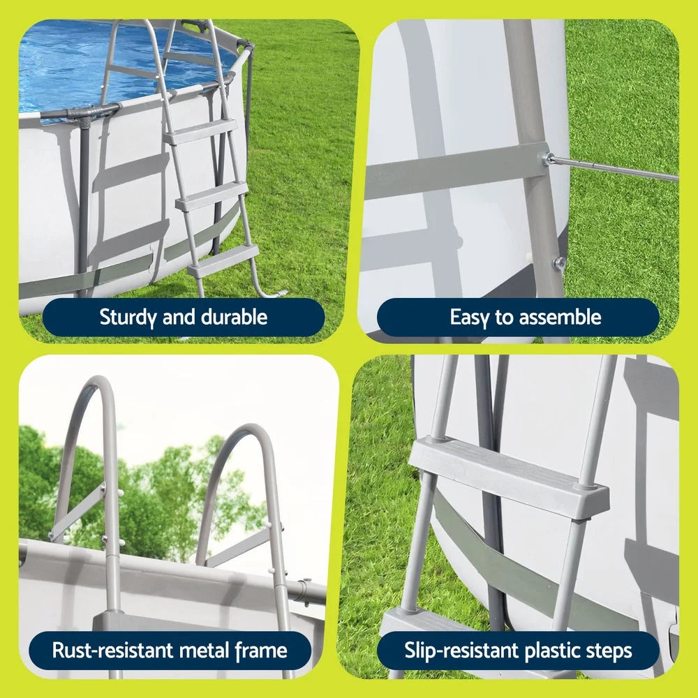 Bestway Above Ground Pool Ladder with Removable Steps