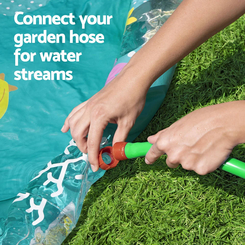 Bestway Kids Inflatable Pad Round Splash Pool Sprinkler