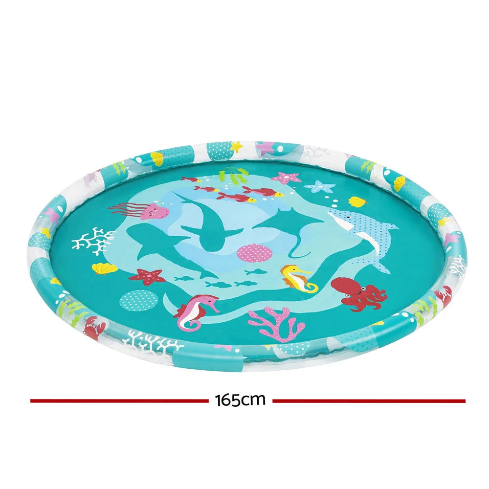 Bestway Kids Inflatable Pad Round Splash Pool Sprinkler