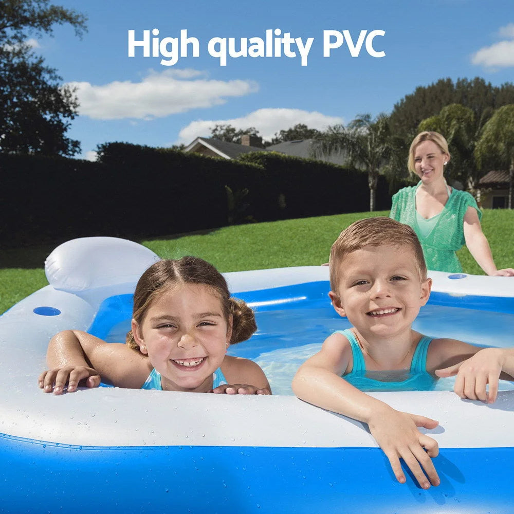 Bestway Kids Inflatable Pool Above Ground Pools Seat