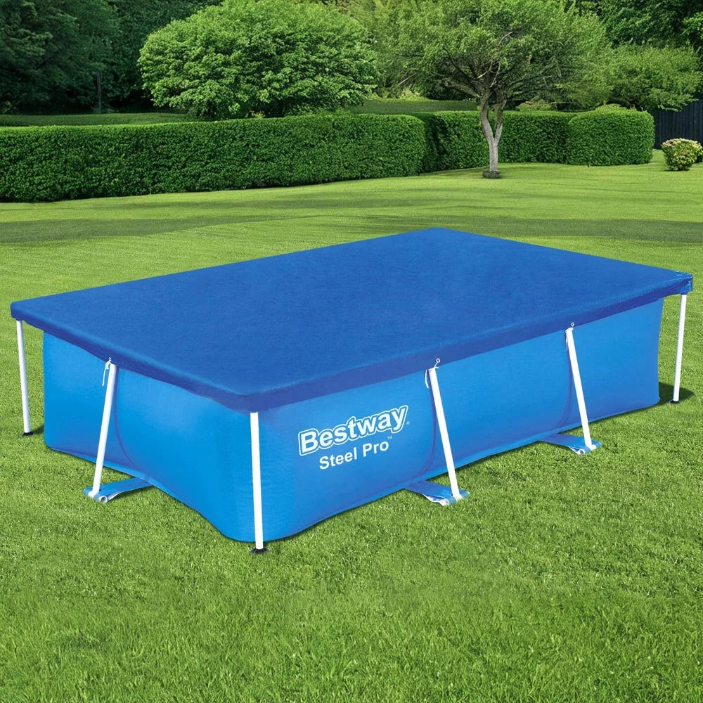 Bestway Pool Cover 264x174cm Rectangle Swimming Pool PE