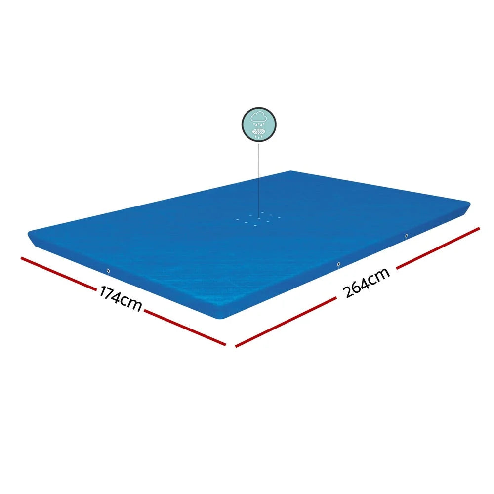 Bestway Pool Cover 264x174cm Rectangle Swimming Pool PE