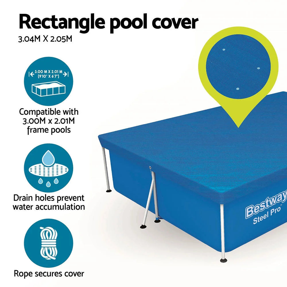 Bestway Pool Cover 58106 Fits 3x2.01m Above Ground Swimming