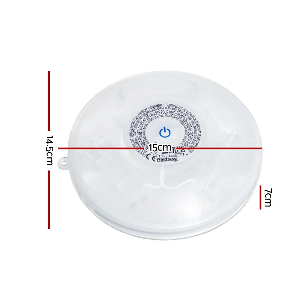 Bestway Pool Float Lamp LED Lights 7 Modes Multi Color