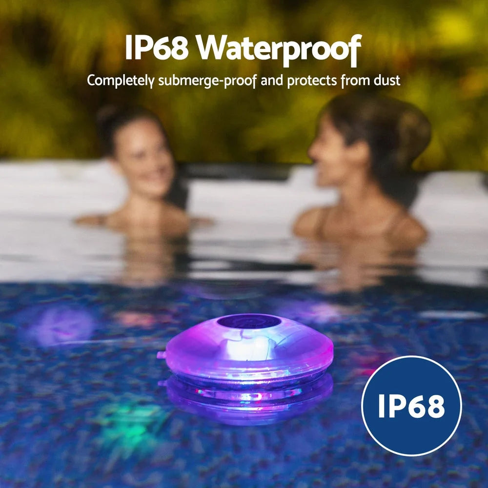 Bestway Pool Float Lamp LED Lights 7 Modes Multi Color