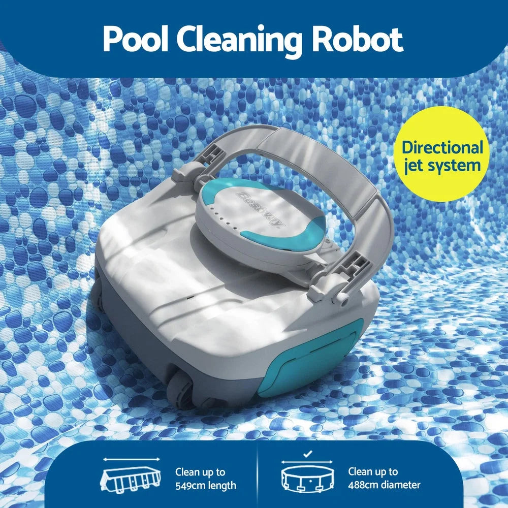 Bestway Robotic Pool Cleaner Cordless Automatic Robot Clean