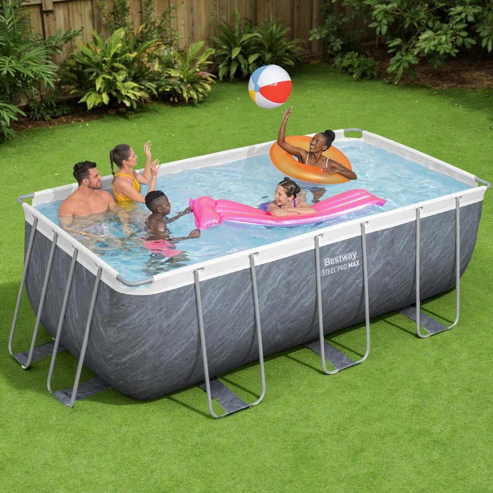 Bestway Swimming Pool 412x201x122cm Steel Frame Pool Set