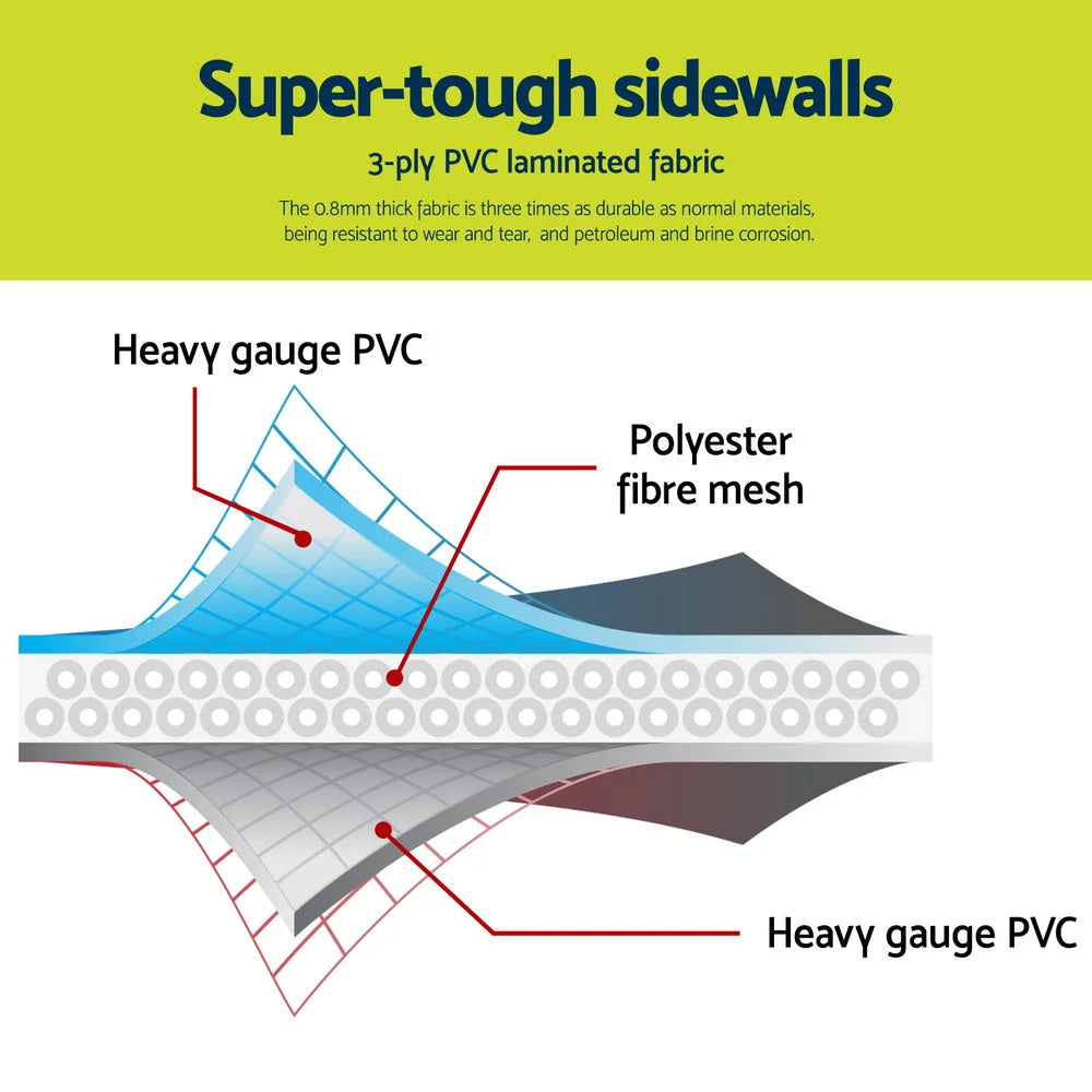Bestway Swimming Pool 412x201x122cm Steel Frame Pool Set