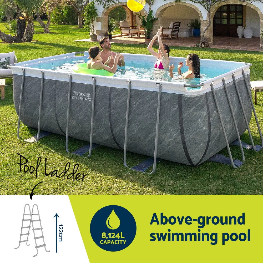 Bestway Swimming Pool 412x201x122cm Steel Frame Pool Set
