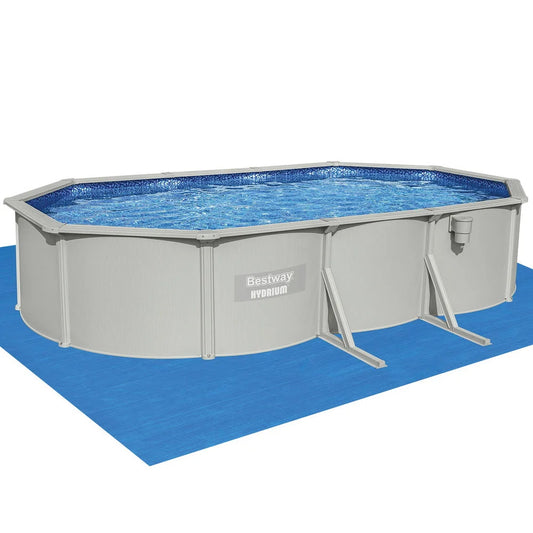 Bestway Swimming Pool 610 x 366cm Steel Frame Round Pool