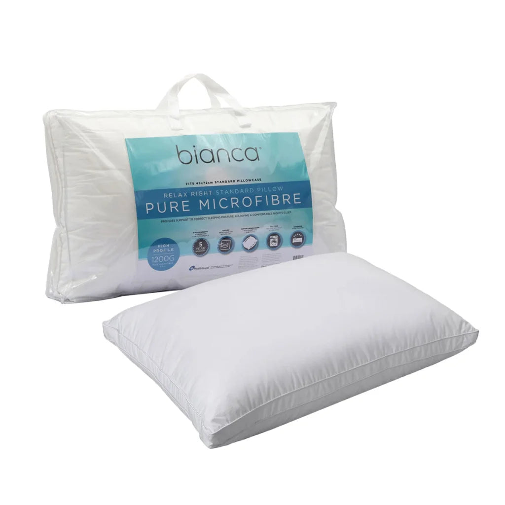 Bianca 1200g Relax Right Pure Microfiber High Profile