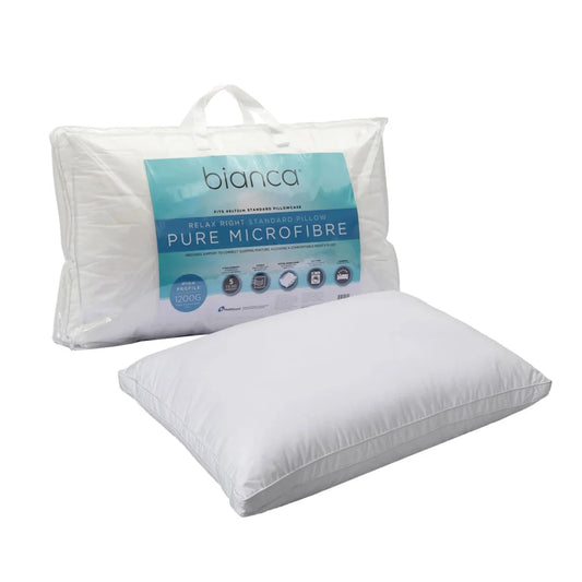 Bianca 1200g Relax Right Pure Microfiber High Profile