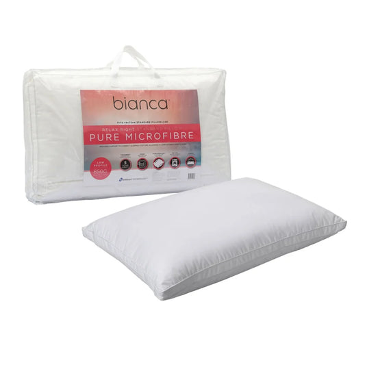 Bianca 850g Relax Right Pure Microfiber Low Profile