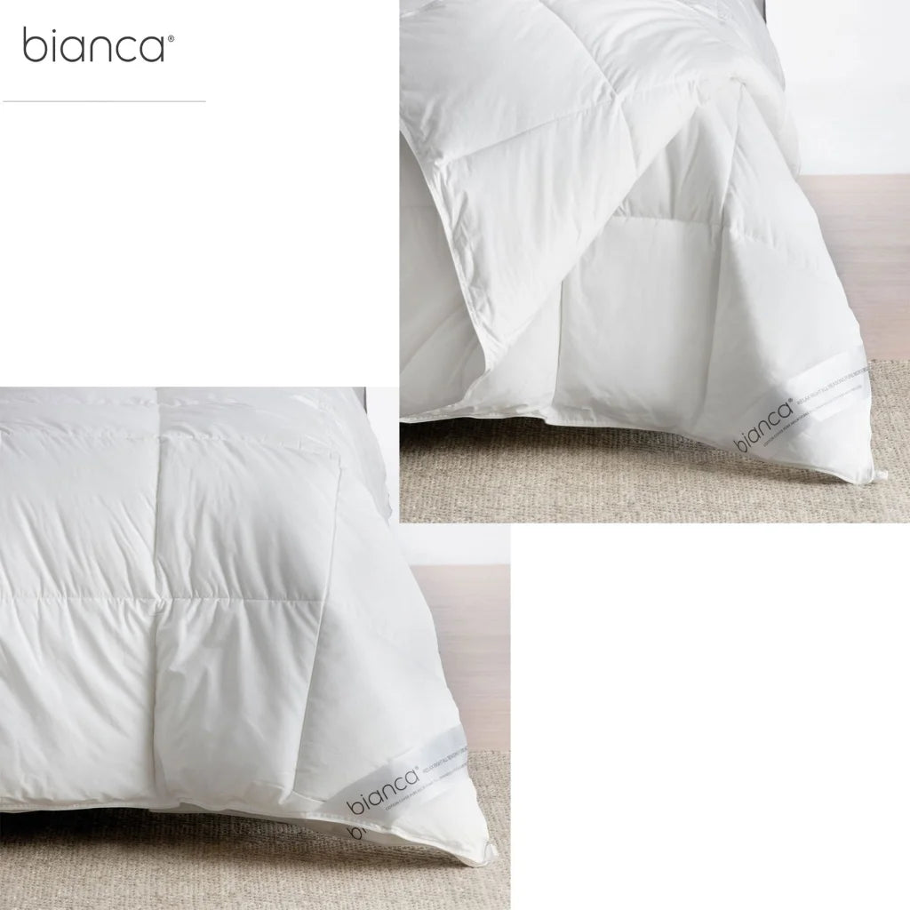 Bianca Pure Microfibre All Seasons Quilt King - Home &