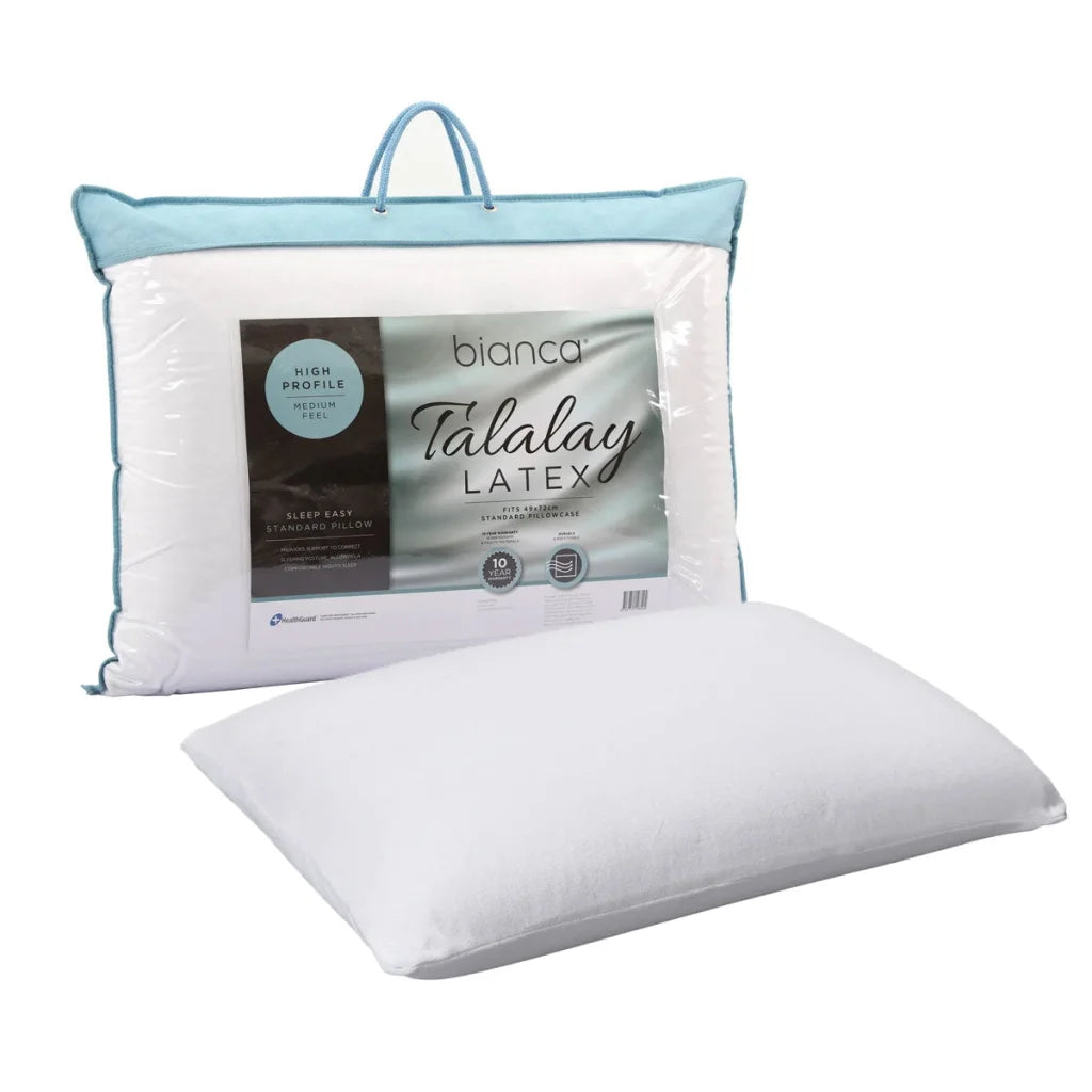 Bianca Talalay Latex High Profile Pillow - Home & Garden >