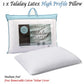 Bianca Talalay Latex High Profile Pillow - Home & Garden >