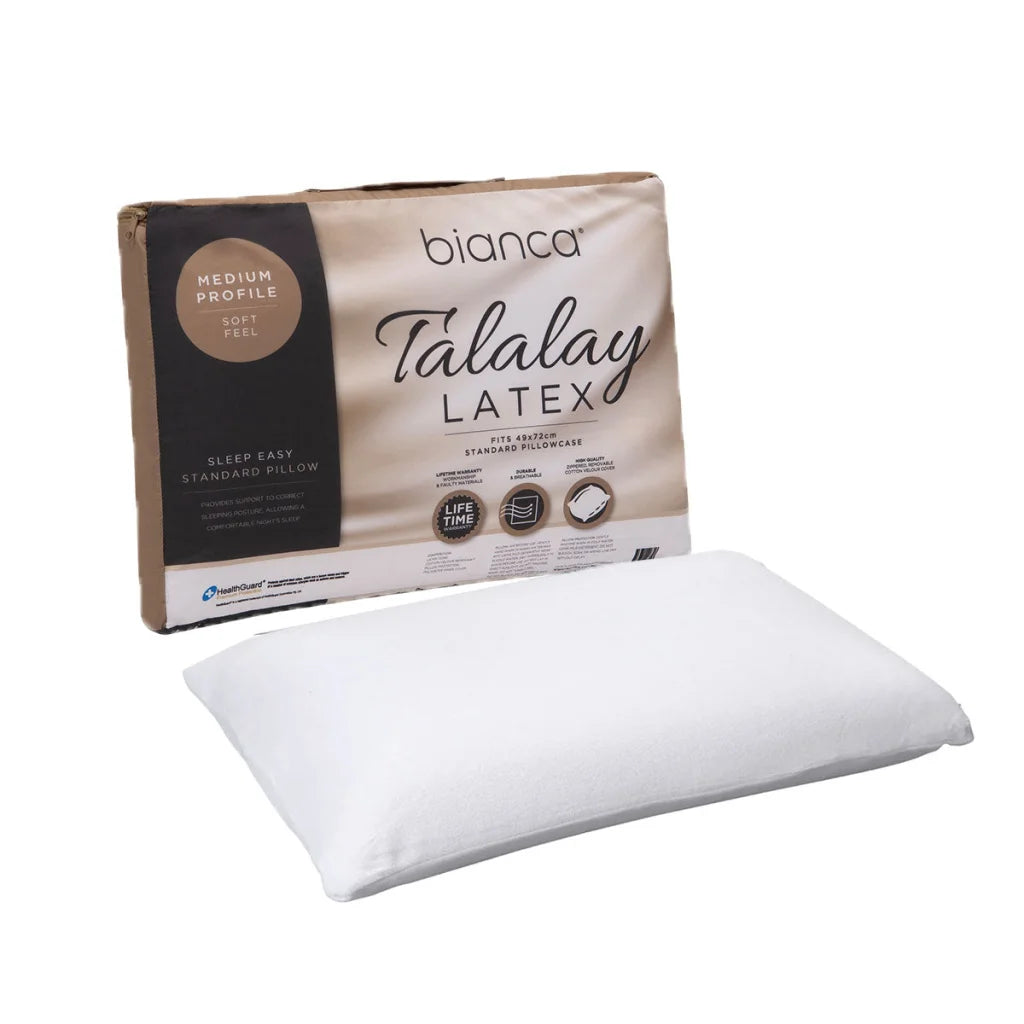 Bianca Talalay Latex Medium Profile Pillow - Home & Garden