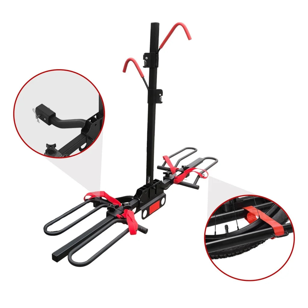 Bicycle Bike Rack 2 Rear Car Carrier 2’’ Hitch Mount