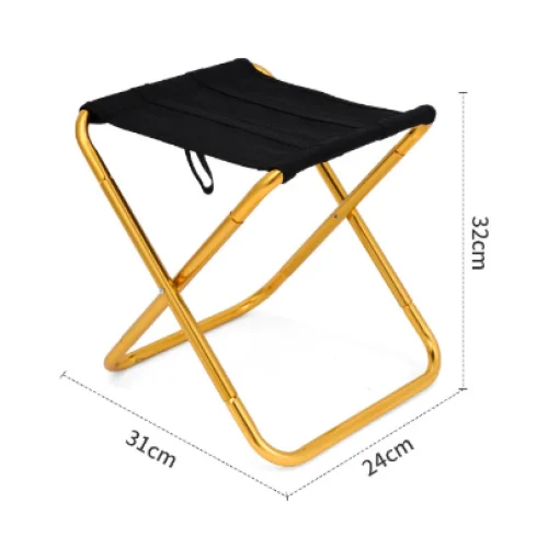 Big Gold Ultralight Portable Folding Camping Stool