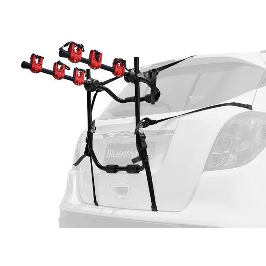 Bike Car Rack Rear Boot - Holds Up to 3 Bikes - Sports &