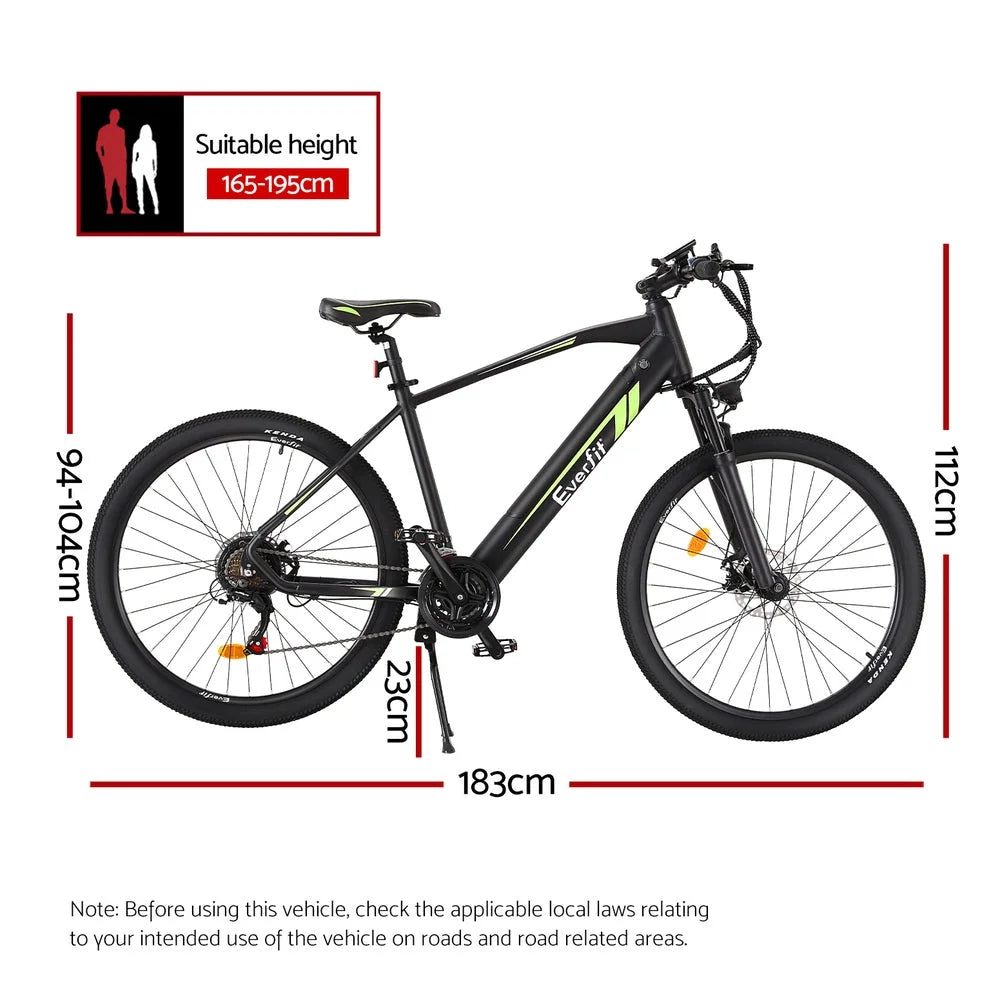 Bike mountain bicycle with fitted edges and product hardware