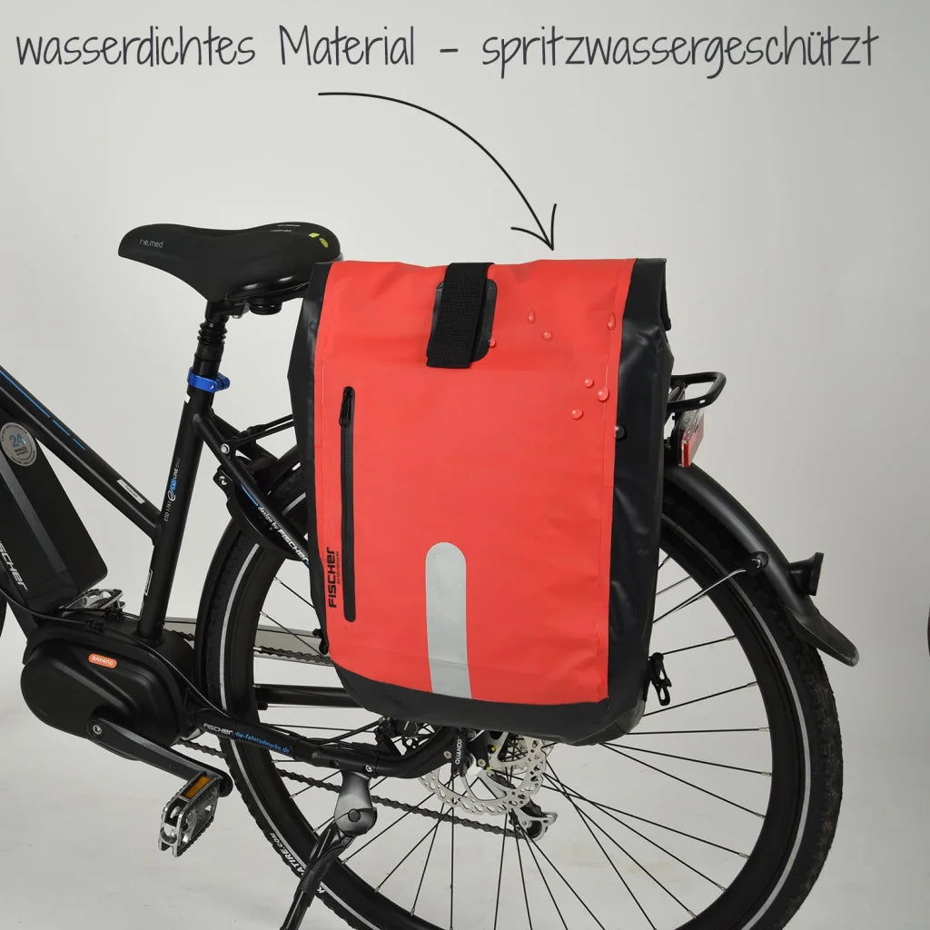 Bike Pannier Bag Water Resistant 23L - Sports & Fitness