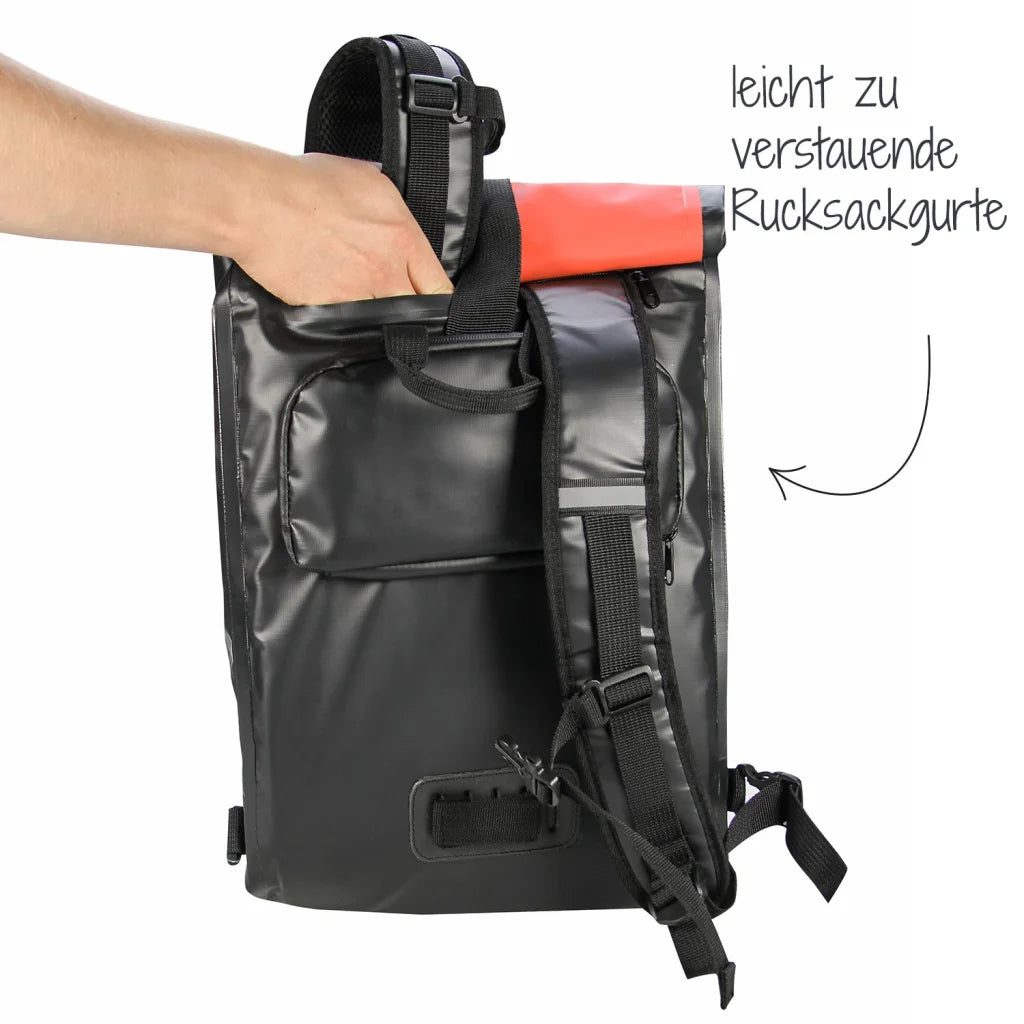 Bike Pannier Bag Water Resistant 23L - Sports & Fitness