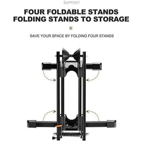 Bike Stand - Foldable Portable Aluminum Alloy 1.6kg Garage