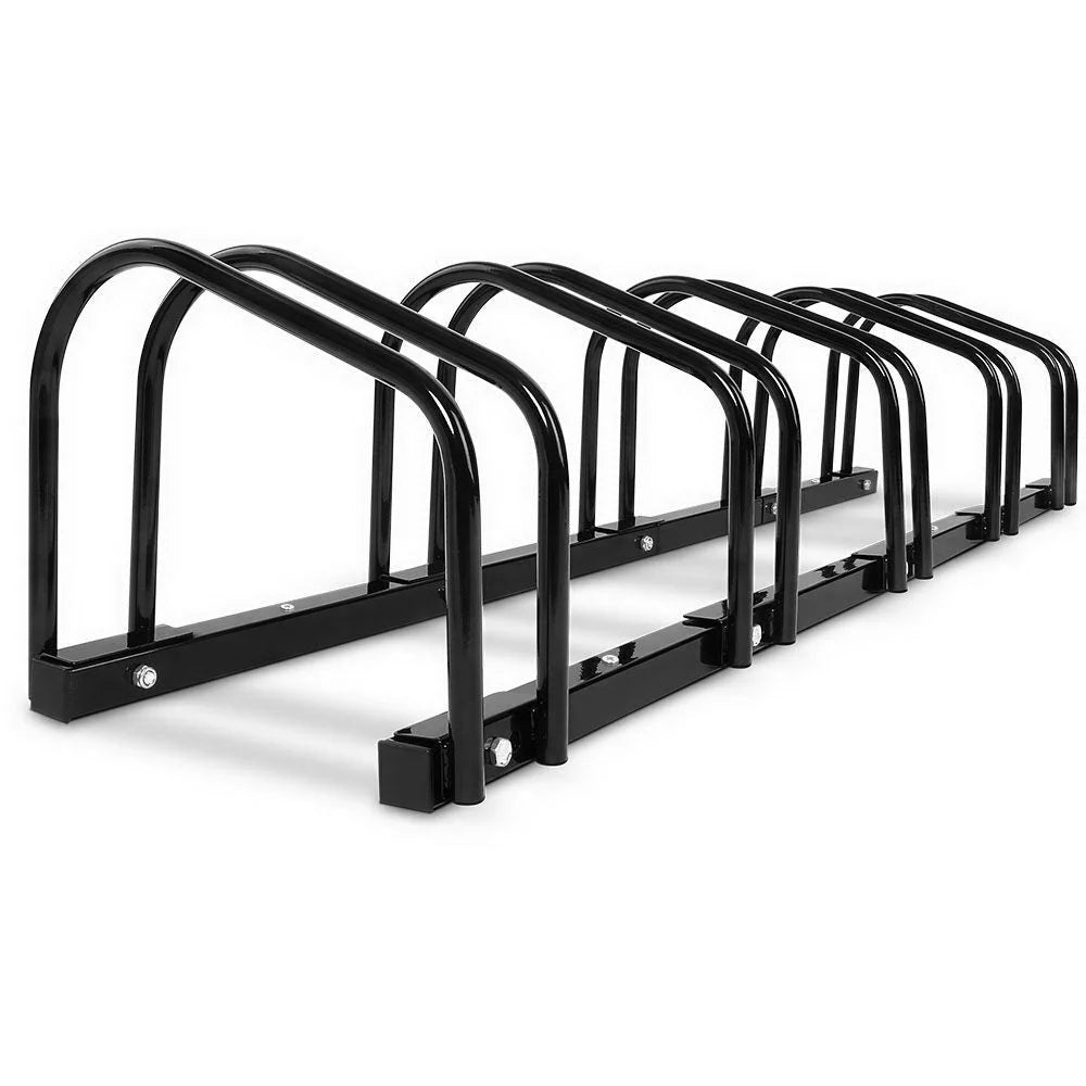 Bike Stand Rack 5 Bicycle Storage Floor Parking Holder