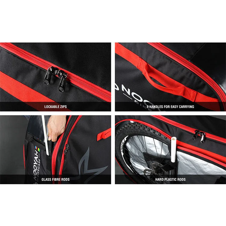 Bike Travel Bag Case Plane Boat MTB TT Road Triathlon