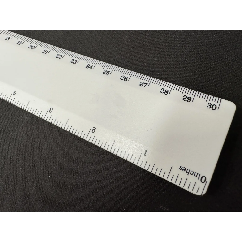 Bio Ruler 30cm Eco Friendly Biodegradable Corn Starch