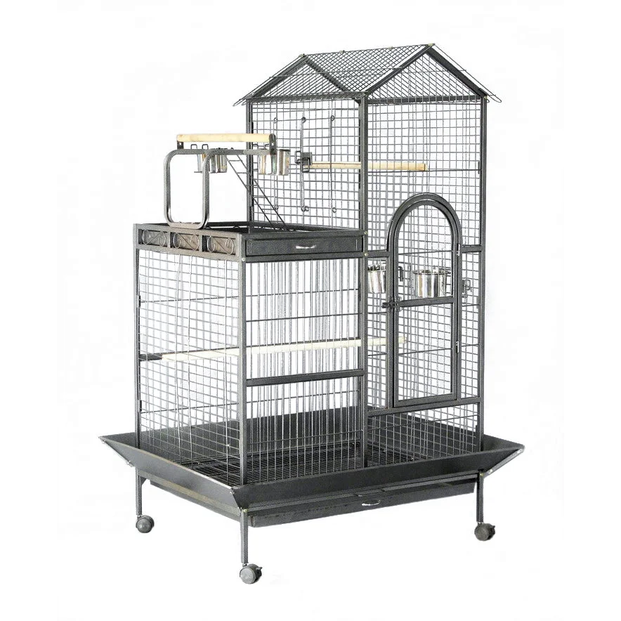 Bird Cage 160cm XL Pet Parrot Aviary Perch with Castor