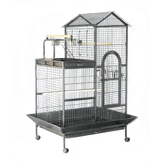 Bird Cage 160cm XL Pet Parrot Aviary Perch with Castor