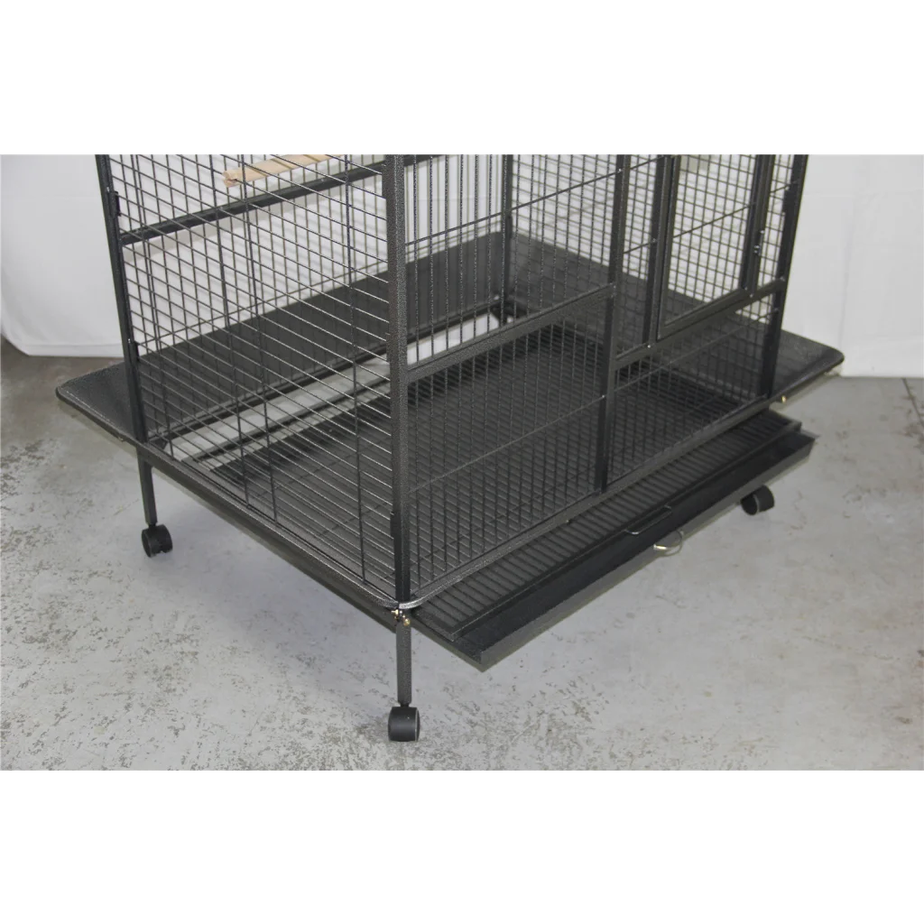 Bird Cage 160cm XL Pet Parrot Aviary Perch with Castor