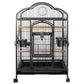 Bird Cage Budgie Parrot Aviary Carrier with Wheel - Pet Care