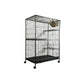 Bird Cage Ferret Parrot Aviary Cat Castor 4 Level 140 cm