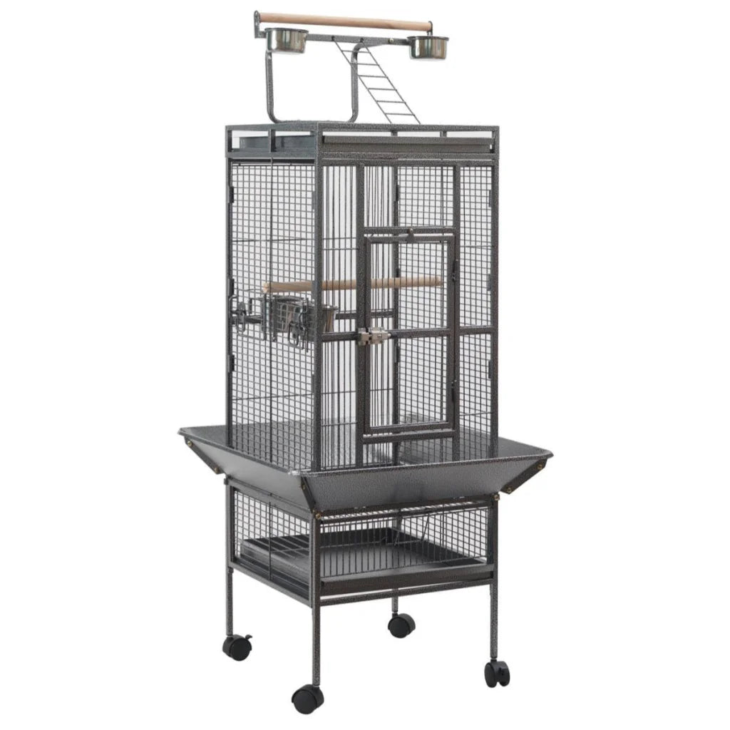 Bird Cage Large 153cm Budgie Parrot Aviary with Metal Tray