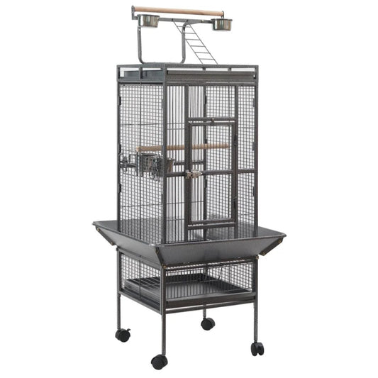 Bird Cage Large 153cm Budgie Parrot Aviary with Metal Tray